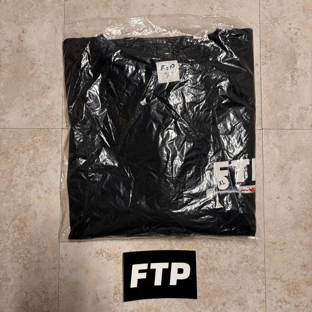 FTP FUCKTHEPOPULATION Scream Ghostface Logo T Shirt 2026